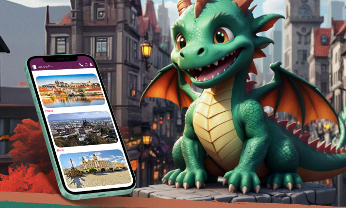 Venkovní hra pro děti Kadaň - Za rohem číhá drak - pro děti 5 - 10 let