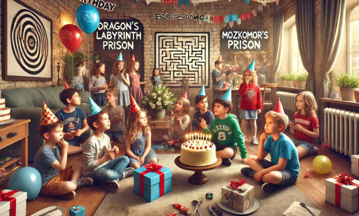 Narozeninová oslava v Imaginatorium - kouzelný svět plný zábavy