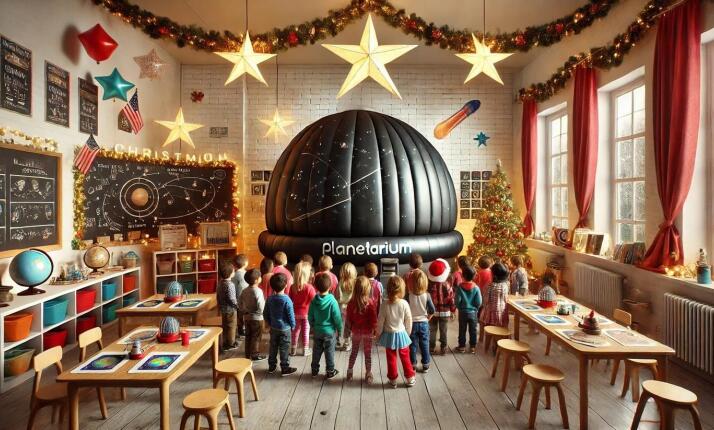 Mobilní planetárium u Vás - balíček interiér