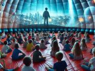 Mobilní planetárium u Vás - balíček interiér