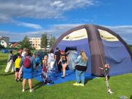 Mobilní planetárium u Vás - balíček exteriér