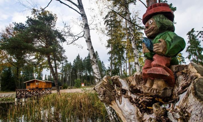 Venkovní úkrytová hra u Hradce Králového - Za obyvateli hradeckých lesů