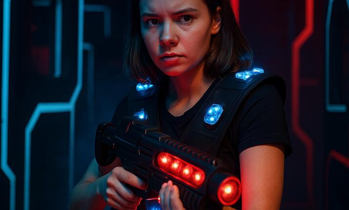 Laser game Pif Paf - 400 m2 plné zábavy a adrenalinu