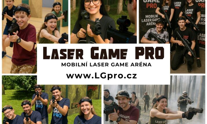 Laser Game PRO – Mobilní Laser Game Aréna