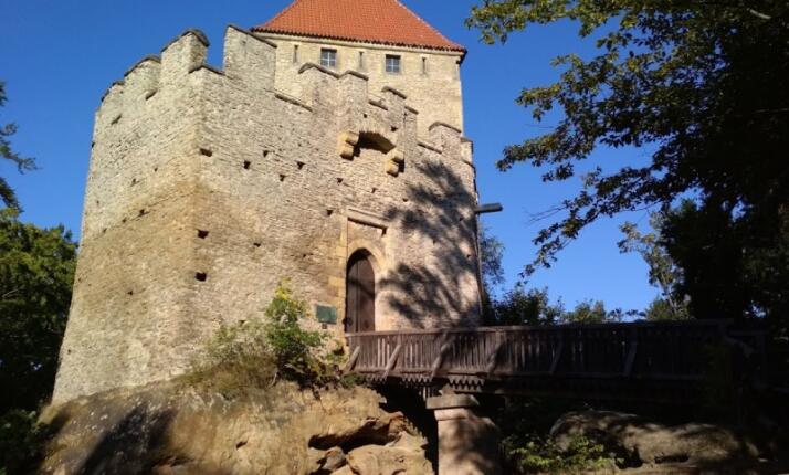 Venkovní úkrytová hra u Kokořína - O statečné Blance a duchu lovčího Janka