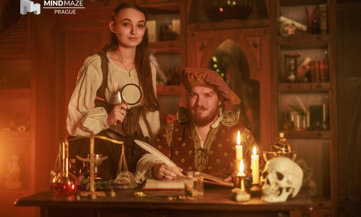 Úniková hra - Alchymistův odkaz - Souboj týmů (6 - 10 osob)