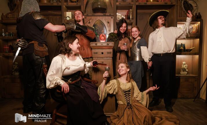 Úniková hra - Alchymistův odkaz - Souboj týmů (6 - 10 osob)