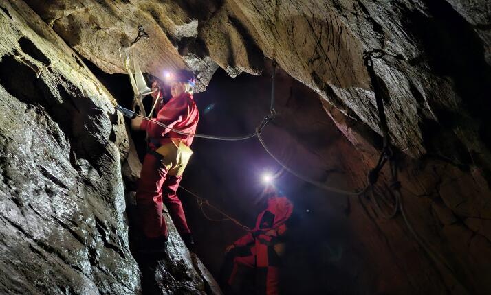 Speleoferata - jedinečná jeskynní via ferrata v srdci Moravského krasu
