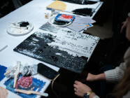 ArtTexture v Praze (Kavárna co hledá jméno) - 3D malování s plastickou texturou