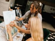 ArtBrunch v Brně (Café Morgal) - Luxusní brunch s malováním zlatými plátky