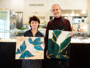 ArtBrunch v Brně (Café Morgal) - Luxusní brunch s malováním zlatými plátky