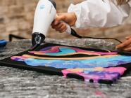 BathArt v Praze (Vnitroblock) - Výroba koupelových bomb a abstraktních obrazů