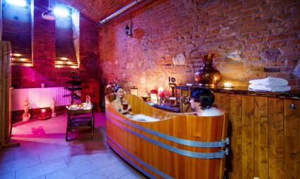 Relaxační balíčky pro 2 osoby v Brněnských pivních lázních
