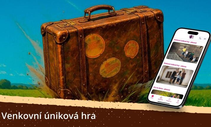 Venkovní hra - Kufr spadlý z nebe