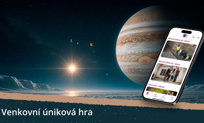 Venkovní hra - Orbit Expres: 8 planet za 2 hodiny!