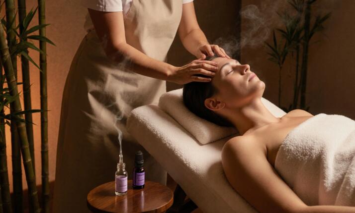 Indická antistresová masáž