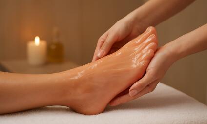 Pedikúra s parafínovým zábalem v centru Babylon Liberec