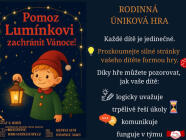 Rodinná vánoční úniková hra - Skřítek Lumínek a ztracené vánoční světýlko
