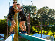 Lanové centrum - neomezené lezení a Velká adrenalinová houpačka