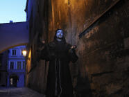 Za strašidly staré Prahy podhradím až na Hrad