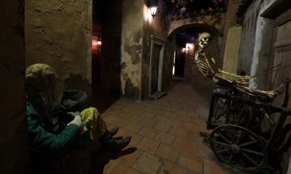 Hodina duchů v uličce duchů