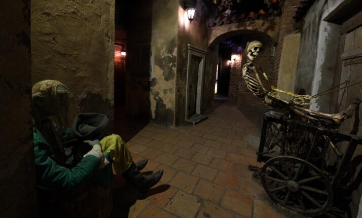 Hodina duchů v uličce duchů