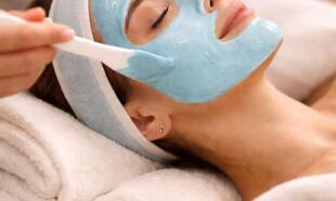 Masáž obličeje a krku + alginátová maska