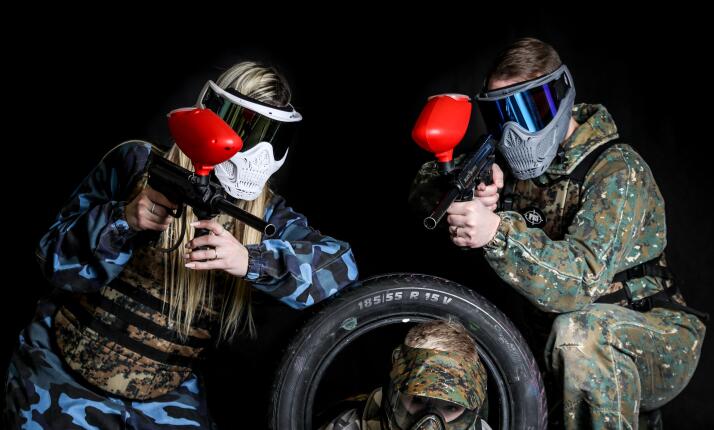 Paintball Dvořák Děčín - venkovní hřiště
