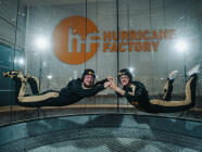 Hurricane factory Praha - Zažij let v tunelu ve větru s rychlostí až 270 km/h