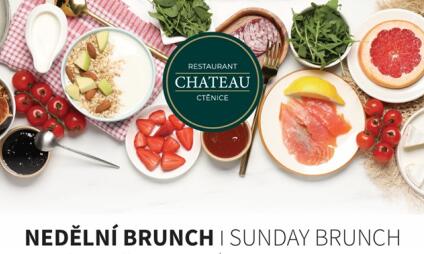 Nedělní brunch v Restauraci Chateau Ctěnice