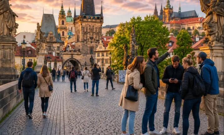 Venkovní hra Praha - Karlův most