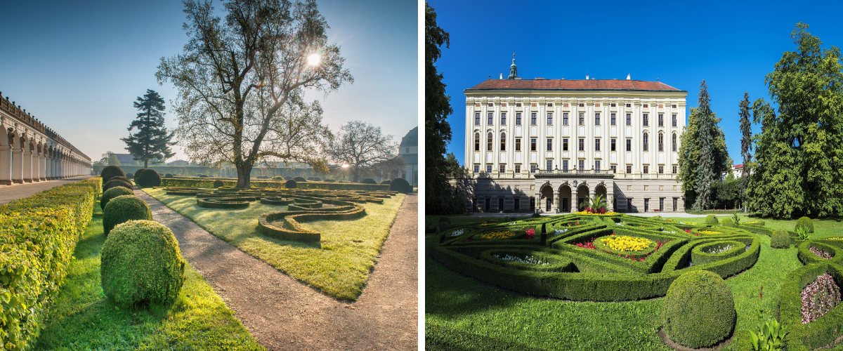 kroměříž-květná a zámecká zahrada